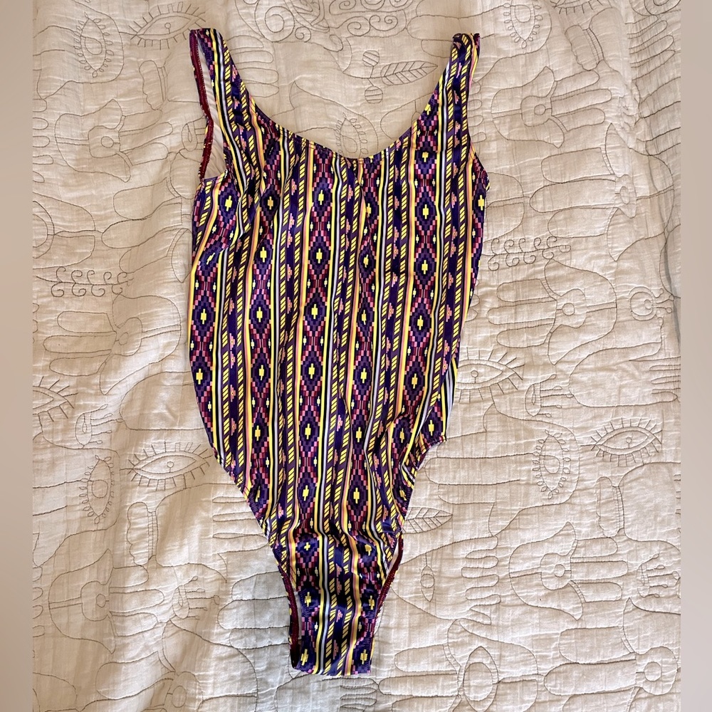 DONATING SOON AMERICAN APPAREL scoop tricot swimsuit